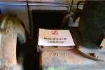 Sign Identifying Westinghouse Air Compressor